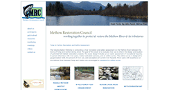 Desktop Screenshot of methowrestorationcouncil.org
