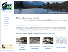 Tablet Screenshot of methowrestorationcouncil.org